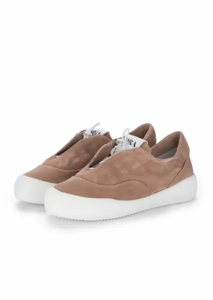 Online | Slip On Nina Lave Taupe Marrone Sneakers