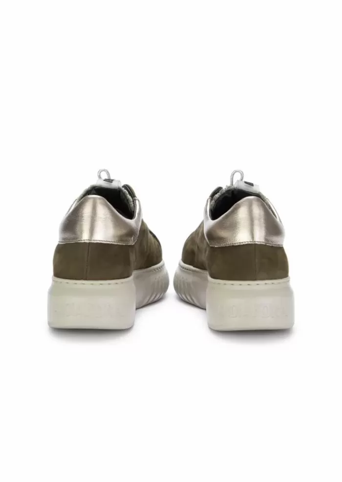 Fashion | Sneakers Libi Py Pelle Nabuk Verde Militare Sneakers