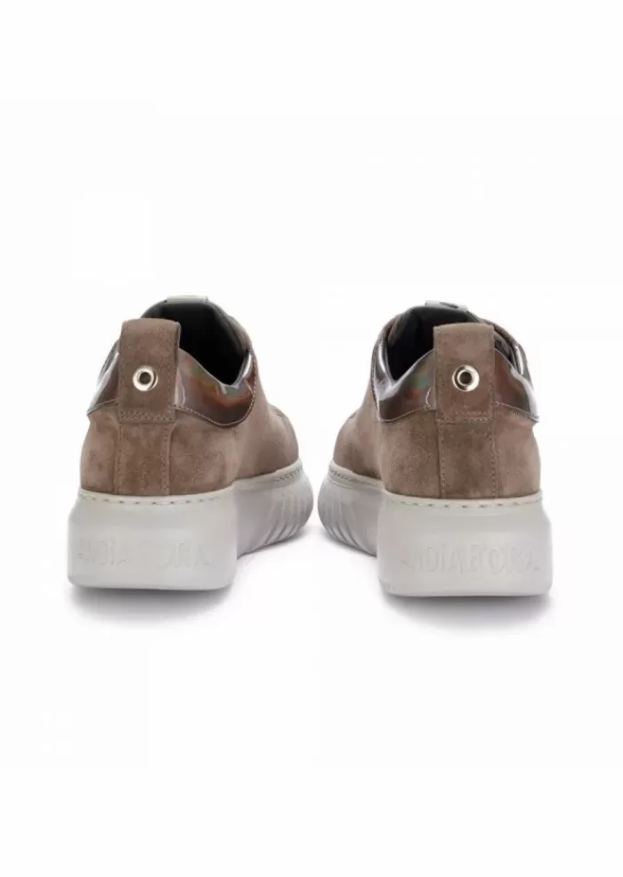 Hot | Sneakers Platform Scamosciata Zoe C Marrone Sneakers