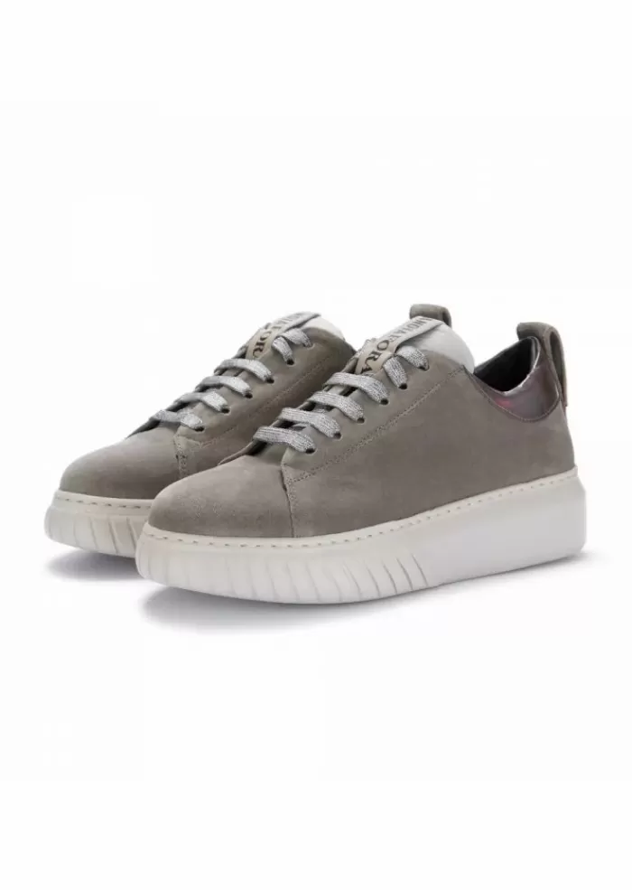 Cheap | Sneakers Platform Tomaia Scamosciata Grigio Sneakers