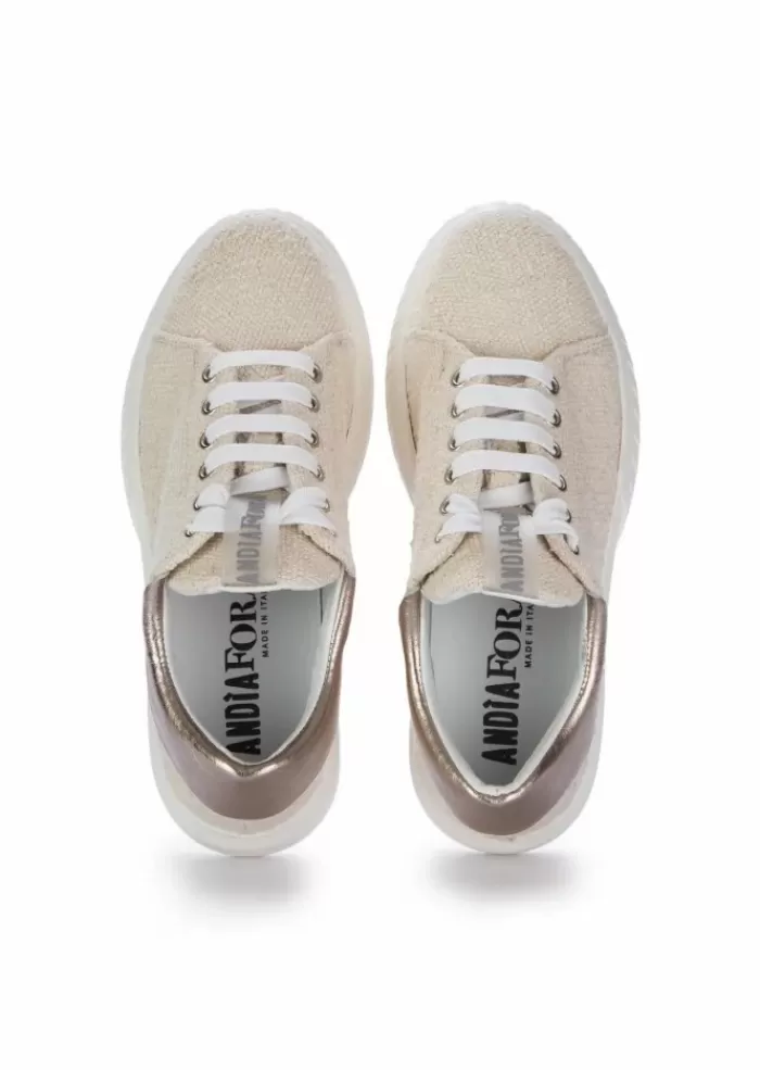 Outlet | Sneakers Zoe Cut Dudley Crema Sneakers