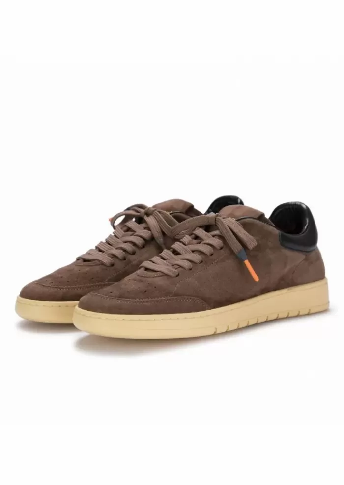 Hot | Sneakers Guga Pelle Scamosciata Marrone Sneakers