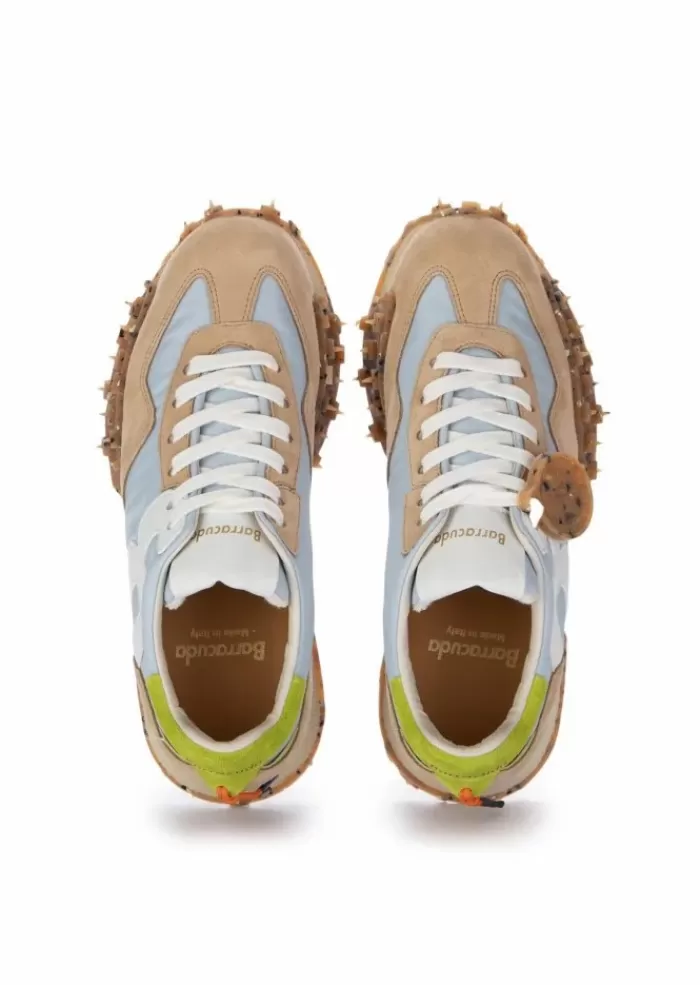 Cheap | Sneakers Impact Azzurro Marrone Sneakers