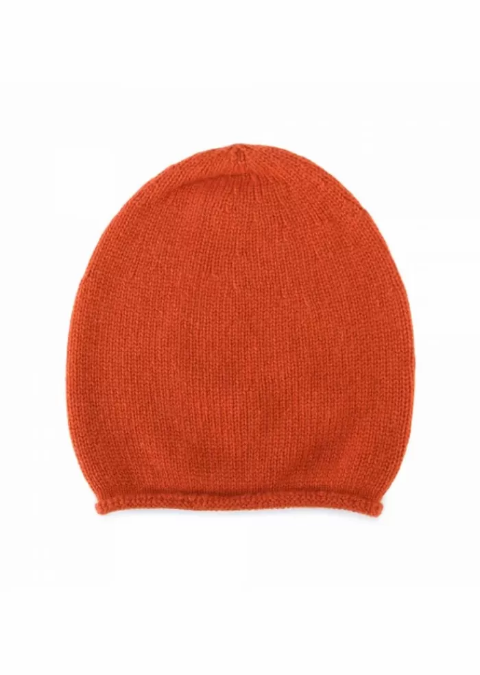 Discount Berretto Unisex | 118R Cupola Rasata Arancione Cappelli