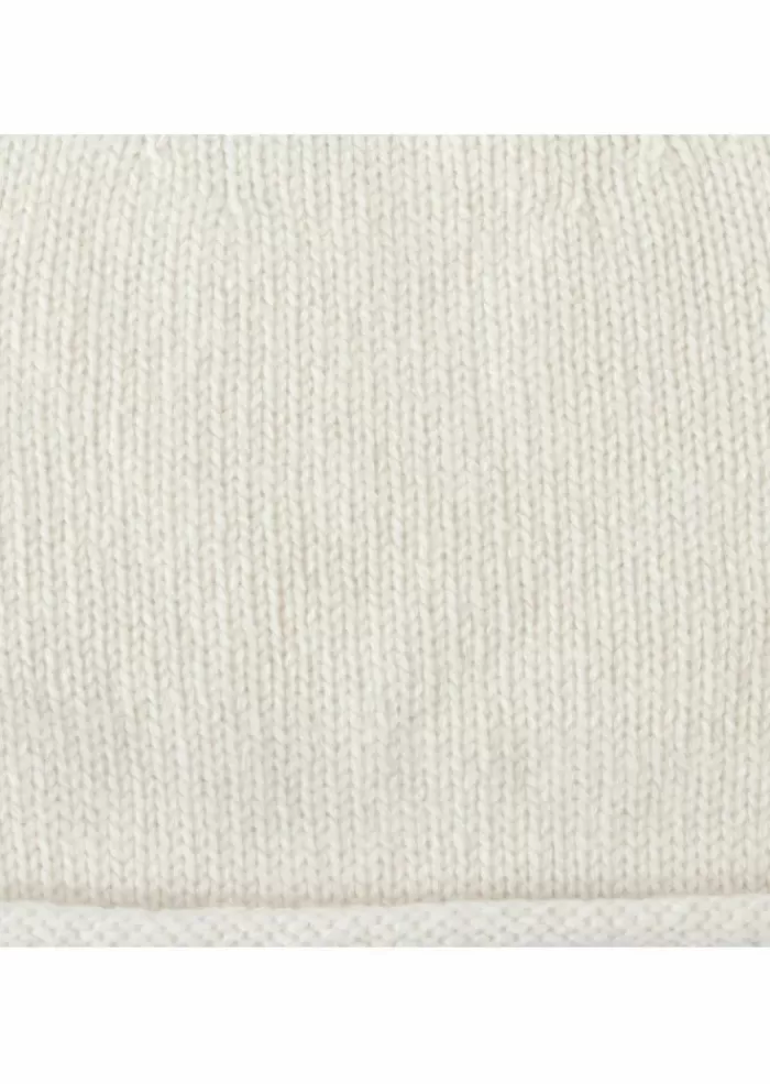 Cheap Berretto Unisex | 118R Cupola Rasata Bianco Cappelli