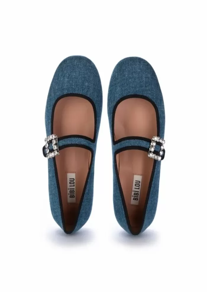 Sale | Ballerine Laccetto Blu Jeans Ballerine