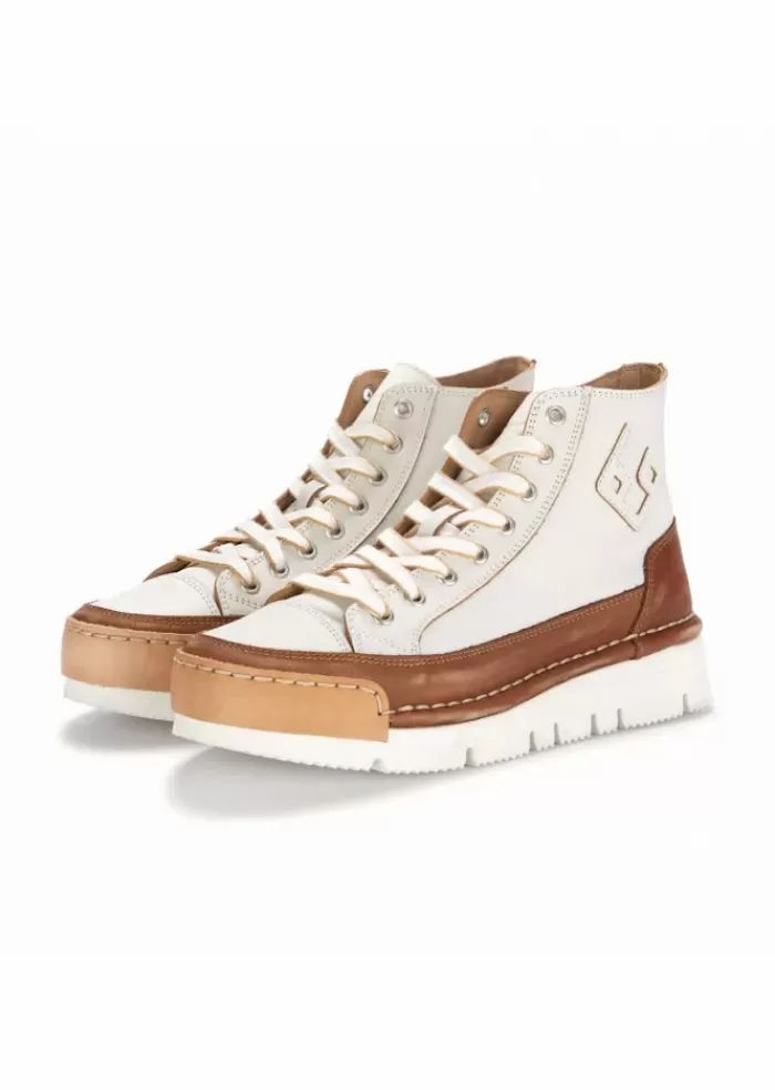 Sale | Sneakers "La Biscotto" Bianco Marrone Sneakers