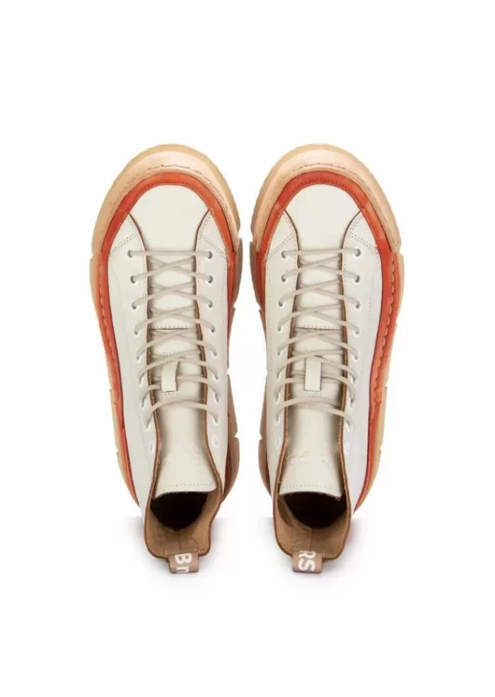 Shop | Sneakers La Dinamica Bianco Panna Arancione Stivali