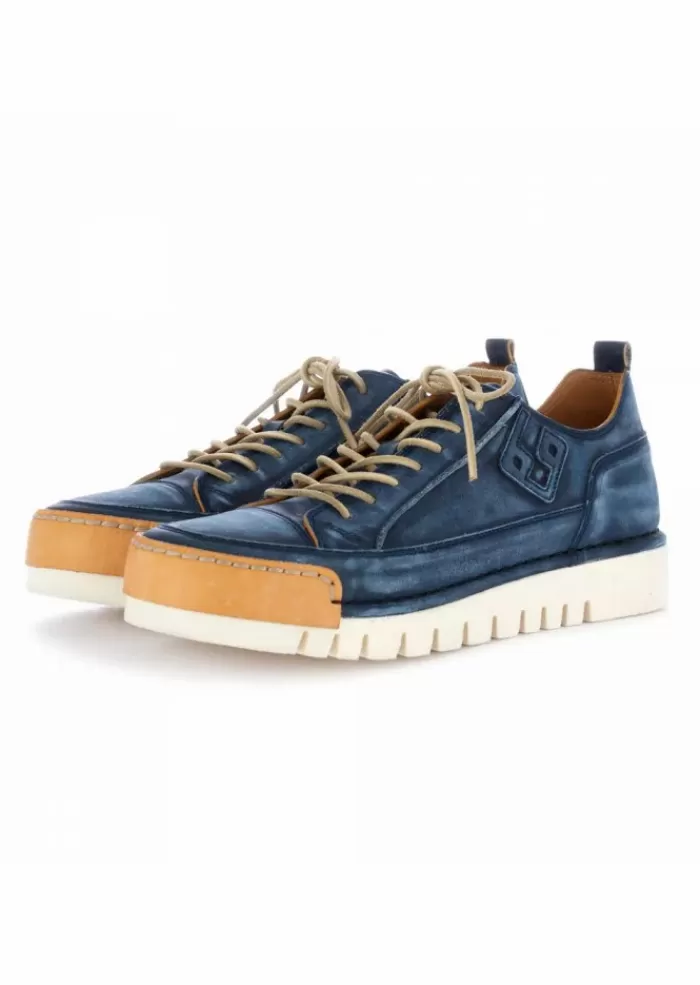 Flash Sale | Sneakers "La Jeans" Blu Allacciate