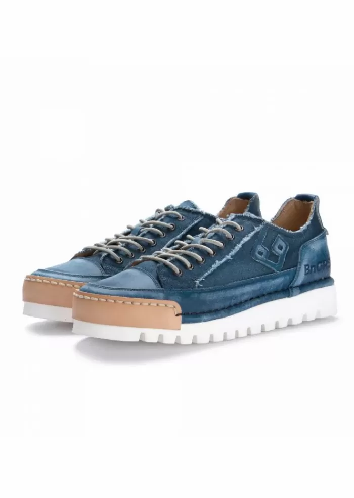 Flash Sale | Sneakers "La Jeans" Canvas Blu Sneakers