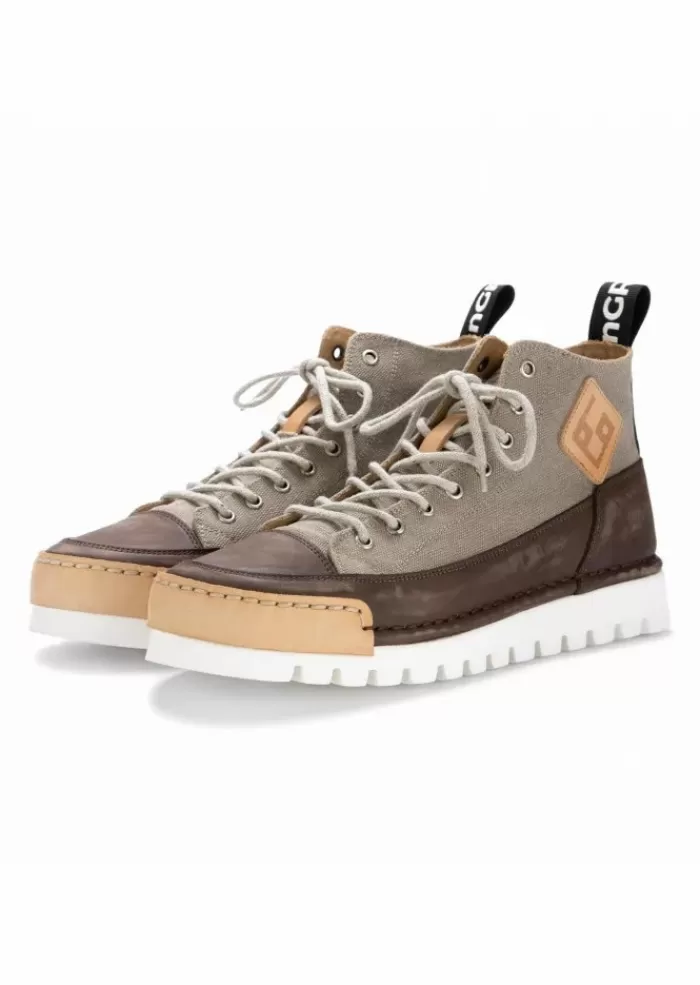 Store | Sneakers La Moka Canvas High Marrone Cachi Sneakers
