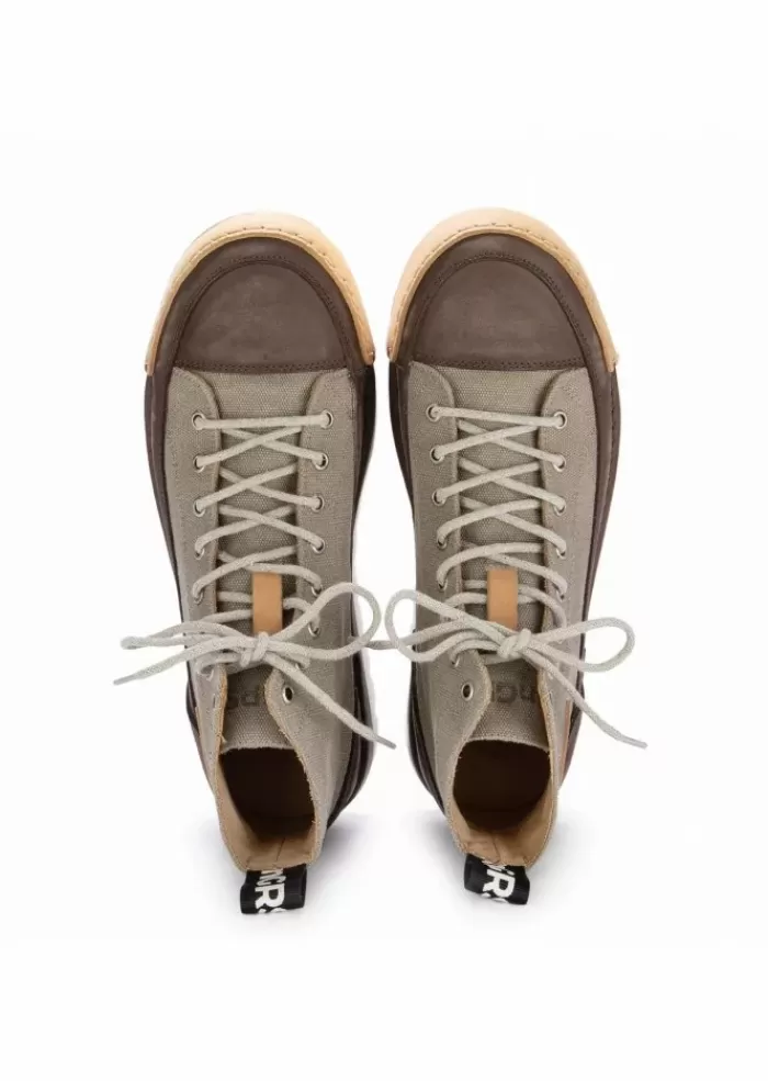 Store | Sneakers La Moka Canvas High Marrone Cachi Sneakers
