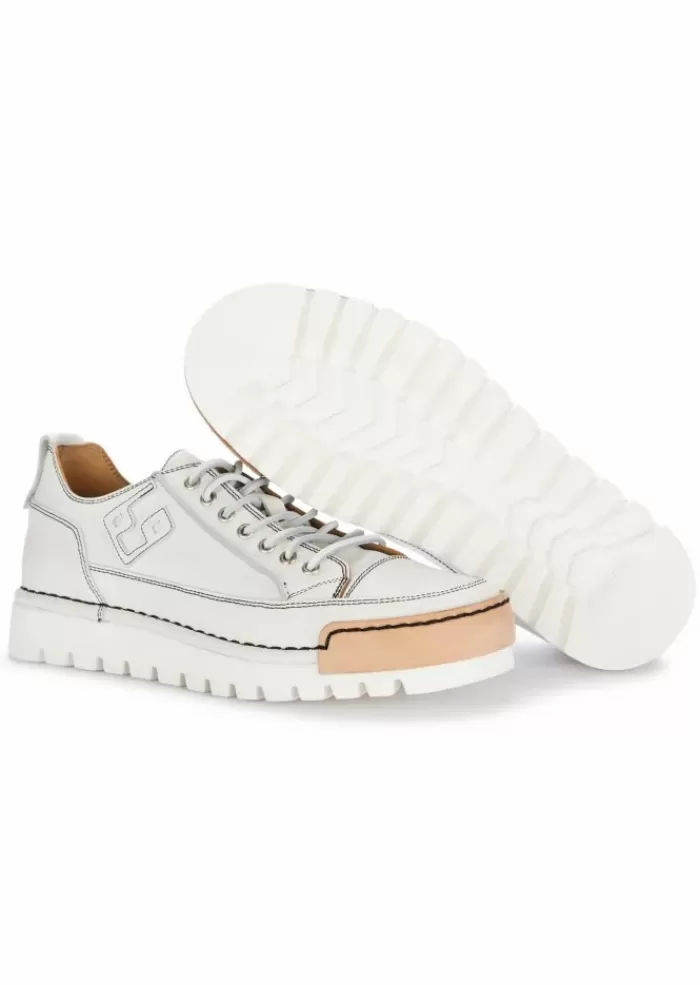 Best Sale | Sneakers La Vintage Pelle Bianco Sneakers