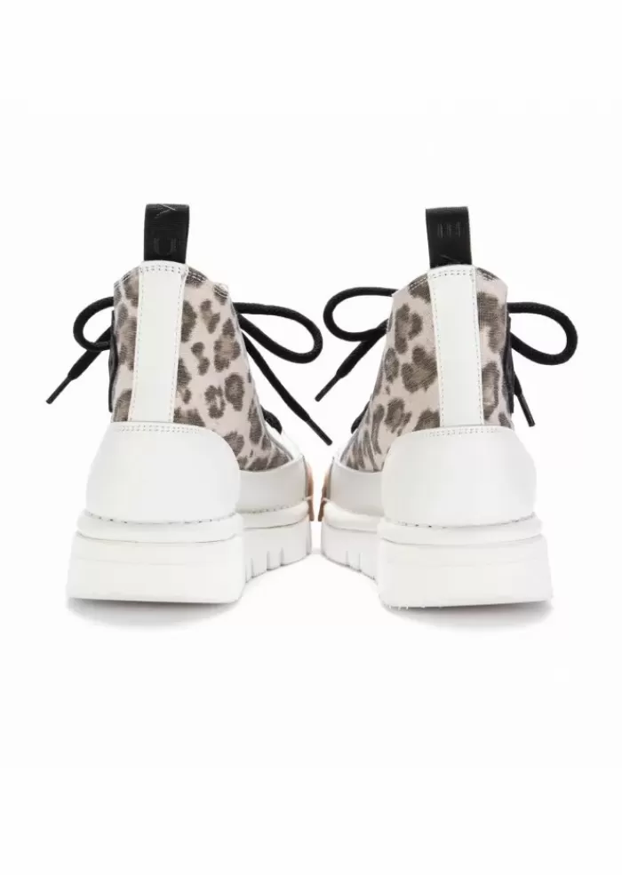 Cheap | Snekaers Alte "La Leo Black" Bianco Maculato Stivali