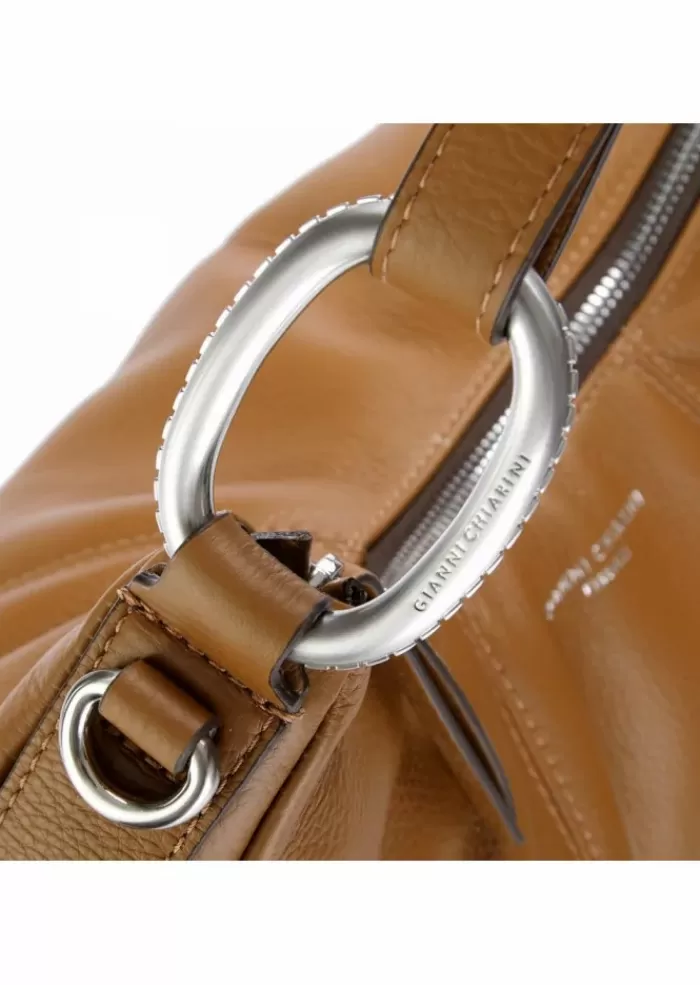 Online Borsa A Spalla Donna | 9456 Oasi Marrone Borse A Spalla