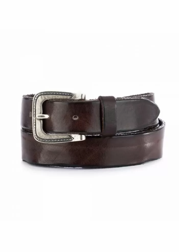 Best Sale Cintura In Pelle Unisex | Cn3 Marrone Cinture