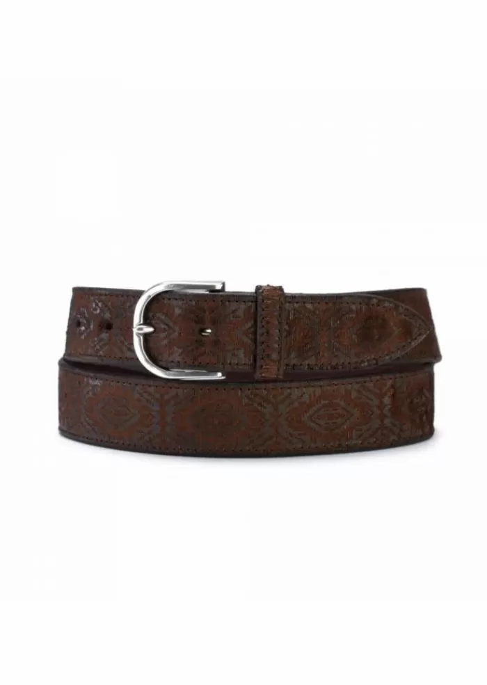 Outlet Cintura Uomo | U07987 Cutting Marrone Cinture