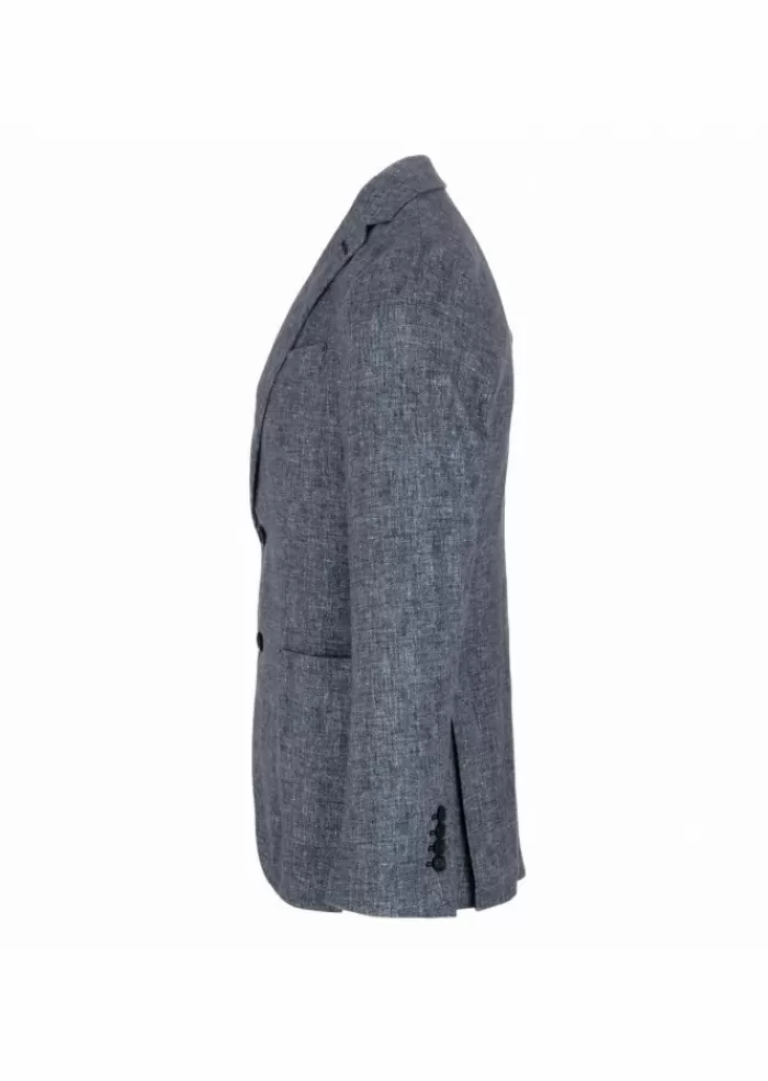 Discount | Giacca Jersey Cotone Blu Grigio Giacche & Cappotti