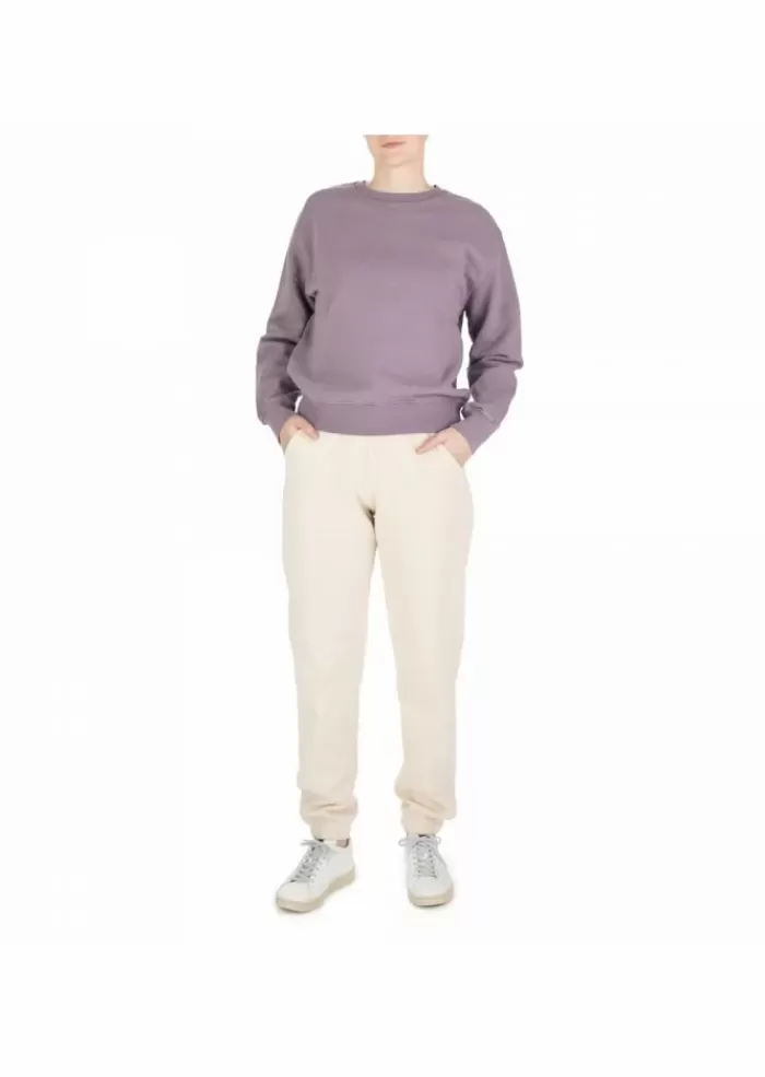 Hot | Felpa Cotone Viola Felpe