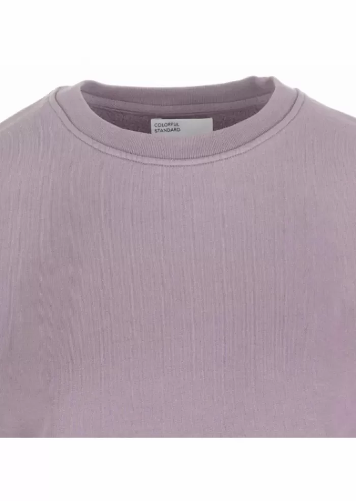 Hot | Felpa Cotone Viola Felpe