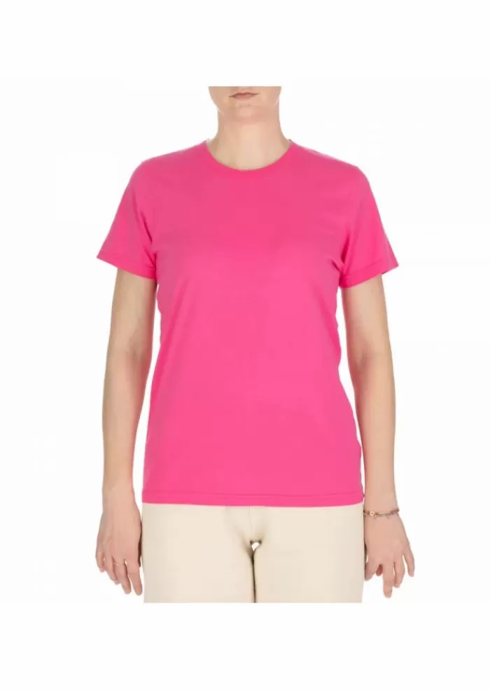 Hot | T-Shirt Cotone Fucsia T-Shirts