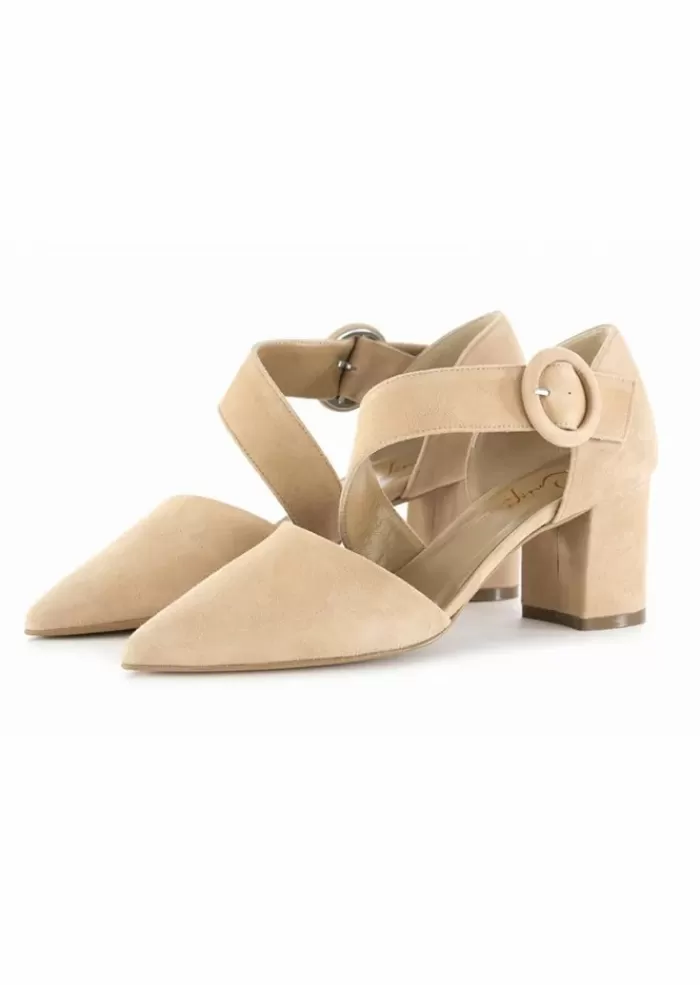 Fashion | Scarpe Tacco Beige Suede Tacco