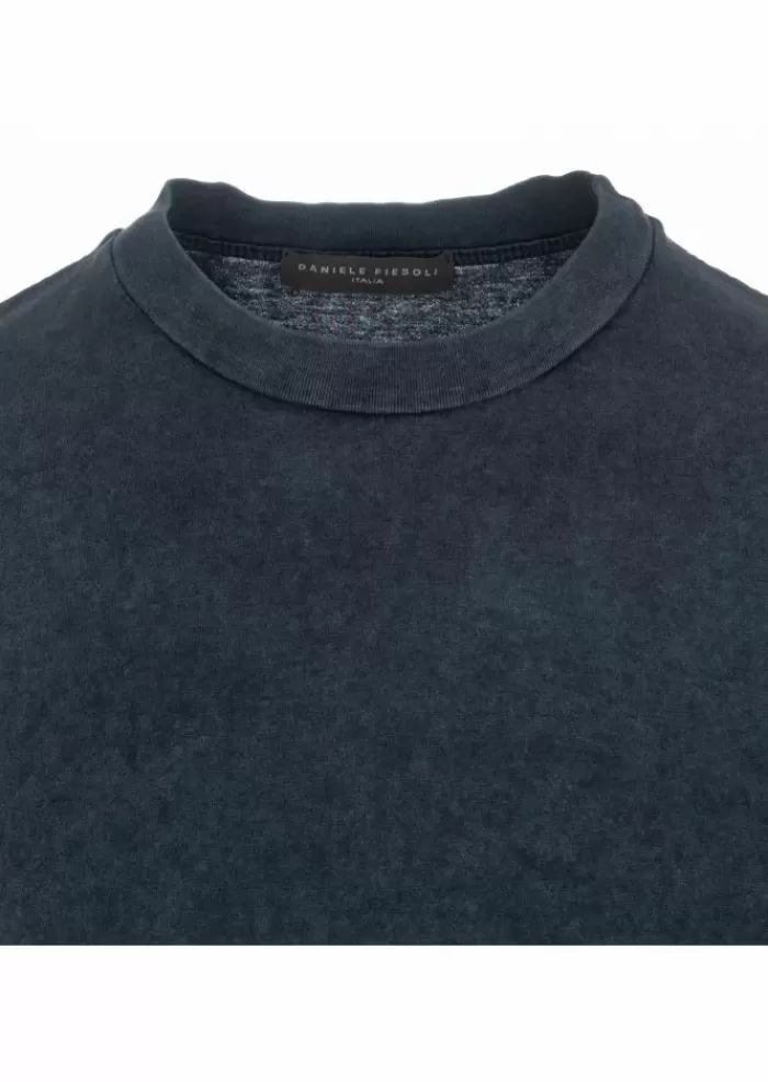 Discount | T-Shirt Jersey Stone Washed Blu T-Shirts