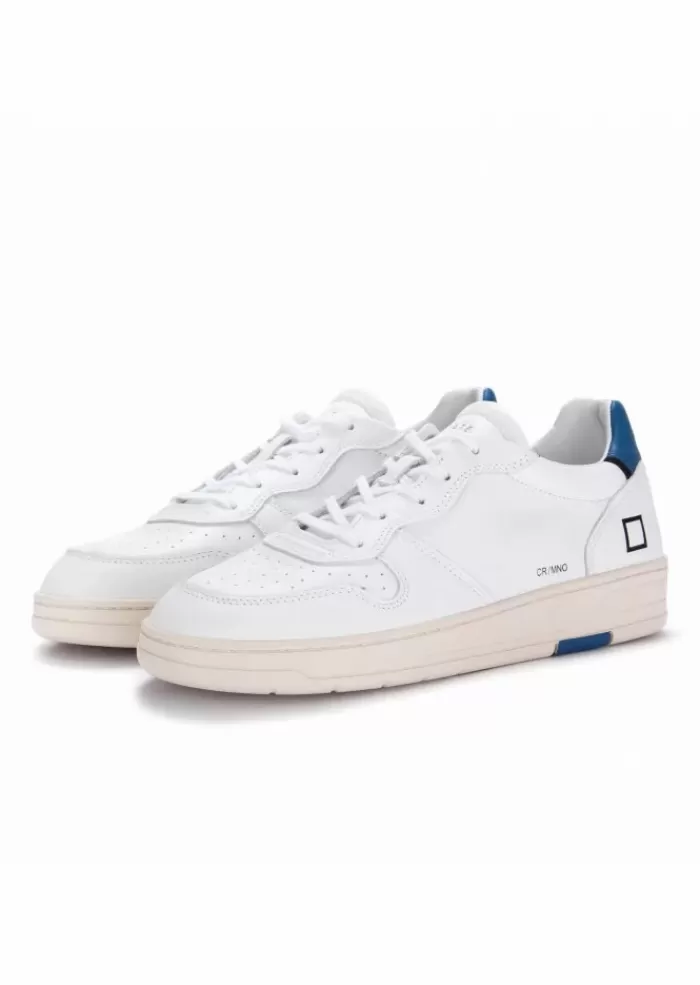 Flash Sale | Sneakers Court Mono Bianco Blu Sneakers