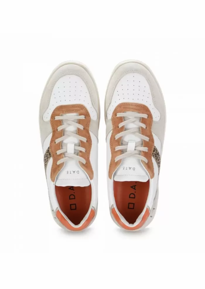 Clearance | Sneakers Donna Court 2.0 Bianco Arancione Sneakers