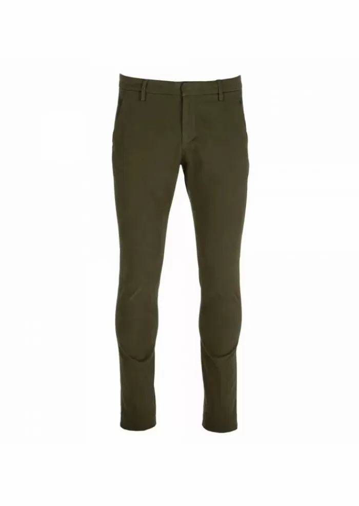 New | Pantaloni Gaubert Cotone Verde Pantaloni