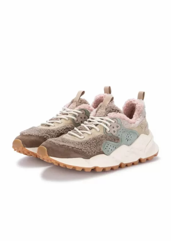 Outlet | Sneakers Kotetsu Teddy Marrone Rosa Sneakers