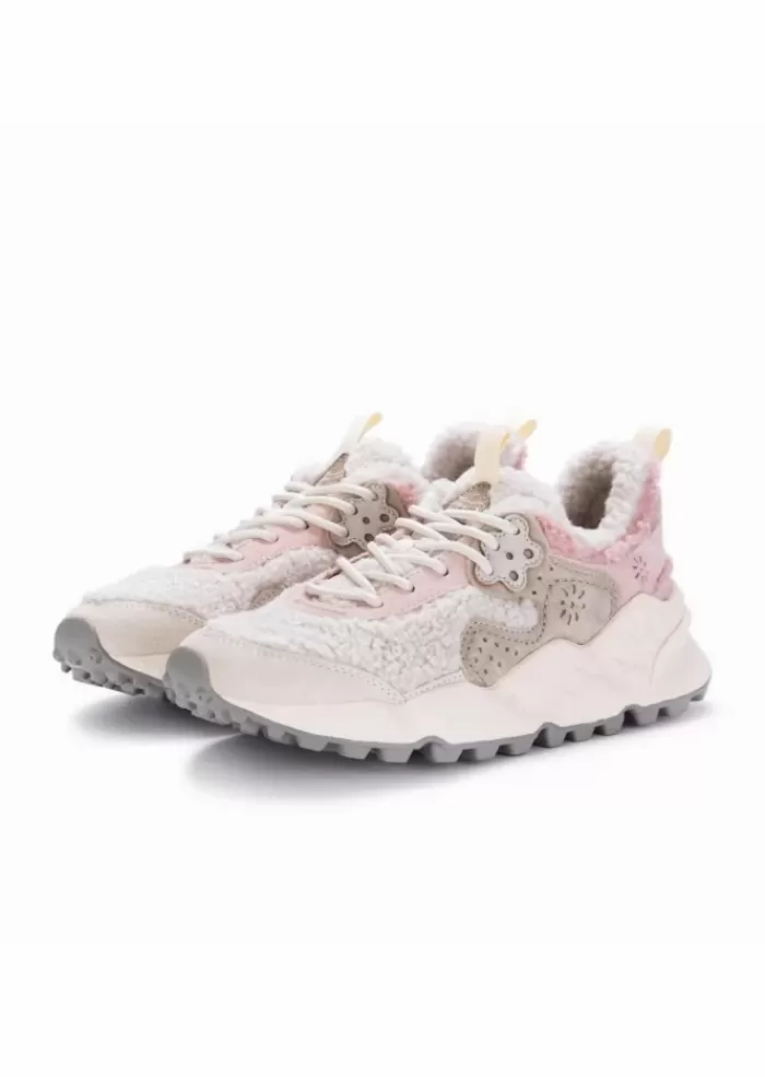 Clearance | Sneakers Kotetsu Teddy Off White Rosa Stivali