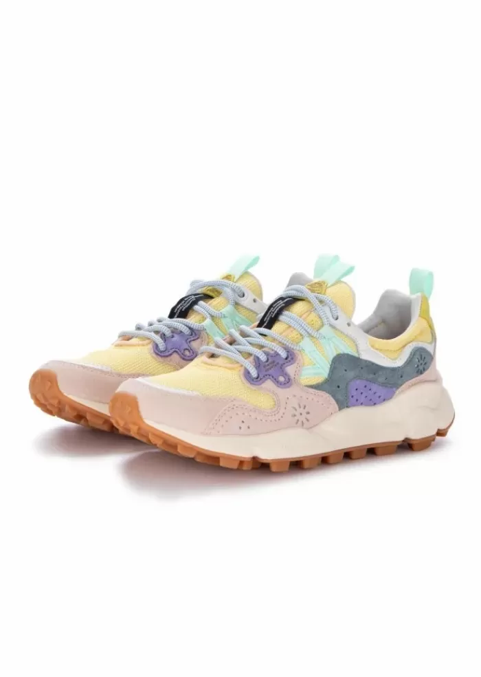 Clearance | Sneakers Yamano 3 Giallo Rosa Sneakers