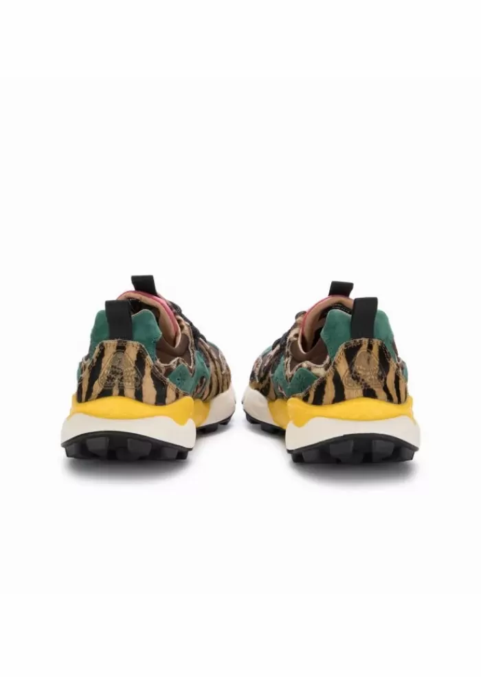 Hot | Sneakers Yamano 3 Pony Hair Marrone Multicolore Stivali