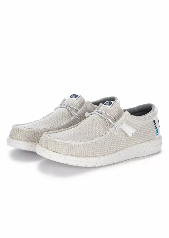 New Hey Dude | Scarpe Basse Wally Sport Mesh Bianco Sneakers