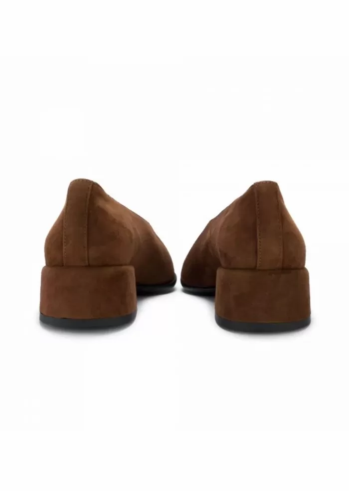 Outlet | Scarpa Tacco A Punta Sigaro Marrone Tacco