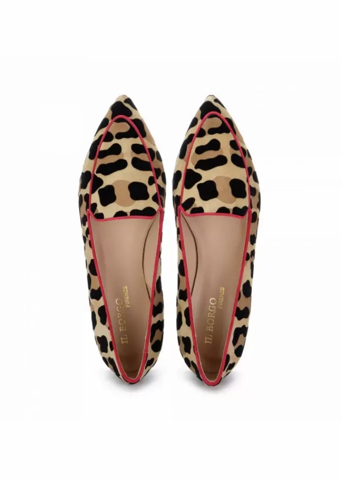 Best | Scarpe Basse Stampa Leopardo Amalfi Marrone Ballerine