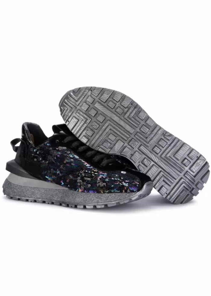 Clearance | Sneakers Paillettes Velluto Multicolore Sneakers