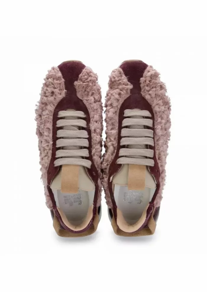 Clearance | Sneakers Simil Lana Rosa Sneakers