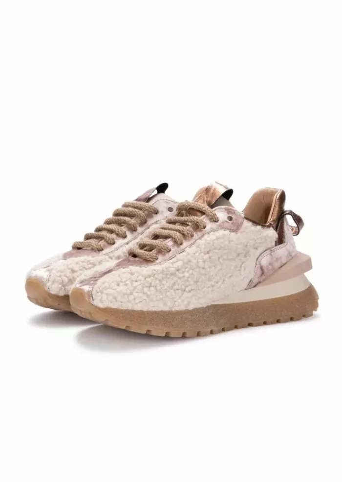 Shop | Sneakers Velluto Teddy Beige Sneakers