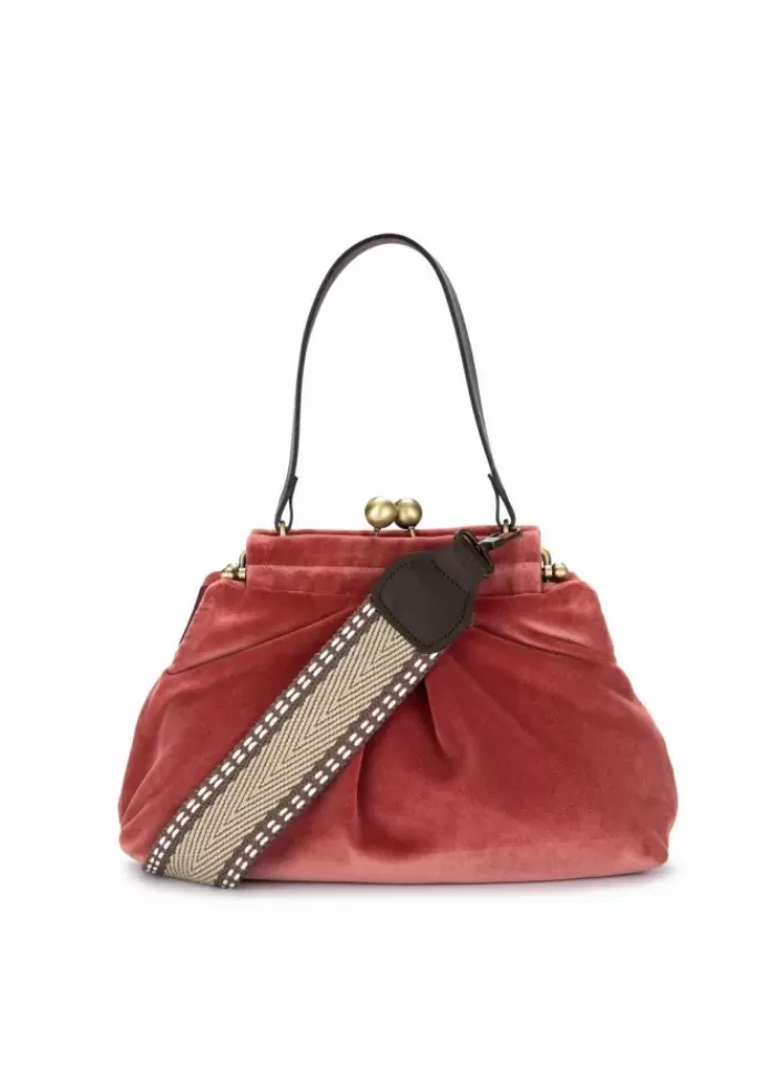 Outlet | Borsa A Mano Scatto Inghilterra Rosso Chiaro Borse A Mano