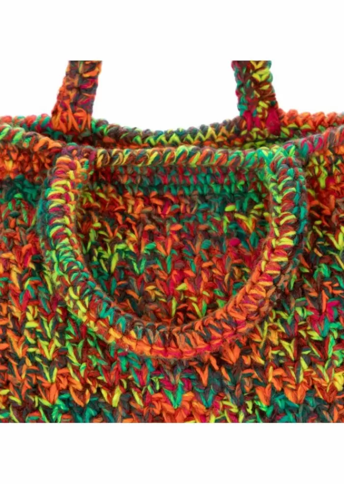 Cheap | Borsa Shopper Svezia Multicolor Fluo Borse A Spalla