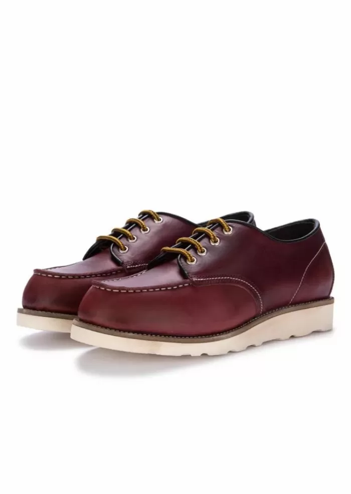 Cheap | Scarpe Allacciate Cowboy Bordeaux Allacciate