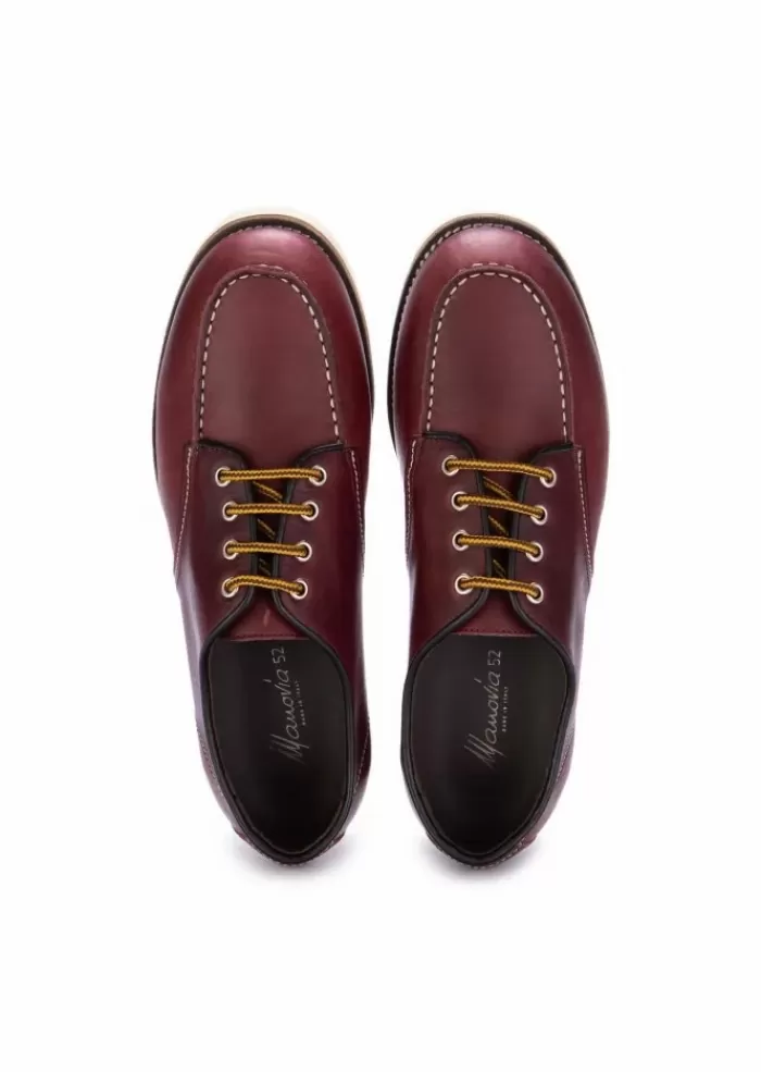 Cheap | Scarpe Allacciate Cowboy Bordeaux Allacciate