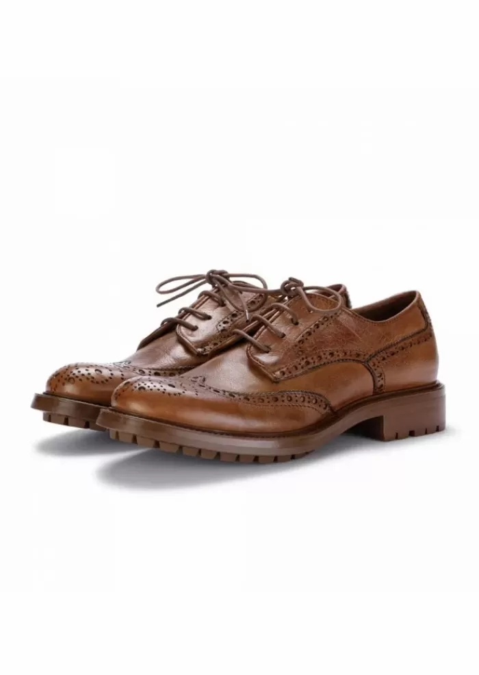 Cheap | Scarpe Basse Lavorazione Budapest Marrone Scarpe Basse