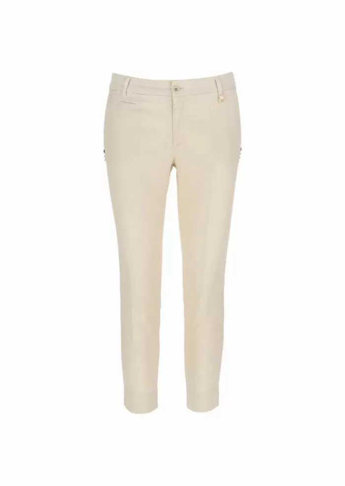 Outlet Mason'S | Pantaloni Jaquelinecurvie Chino Beige Pantaloni