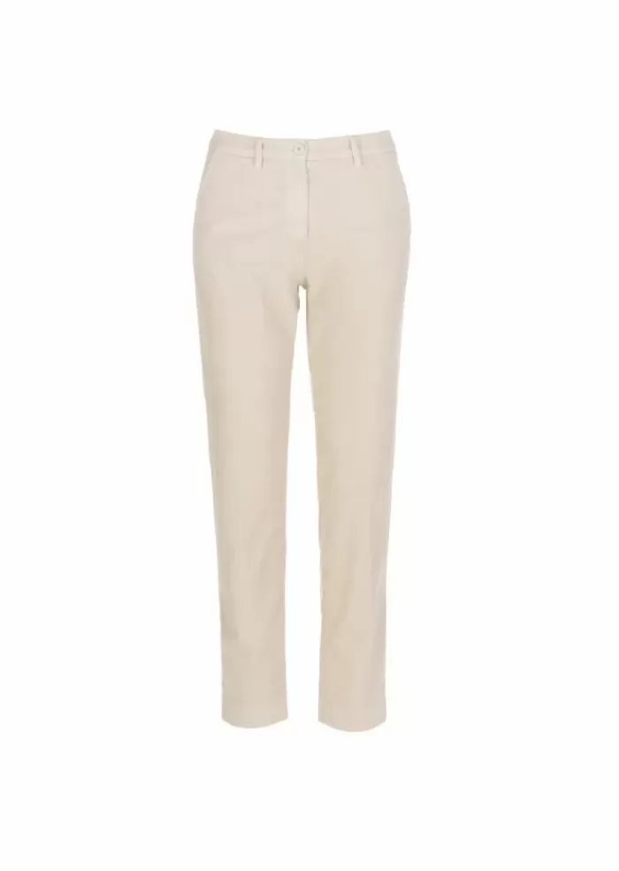 Fashion Mason'S | Pantaloni Straight Velluto Beige Pantaloni