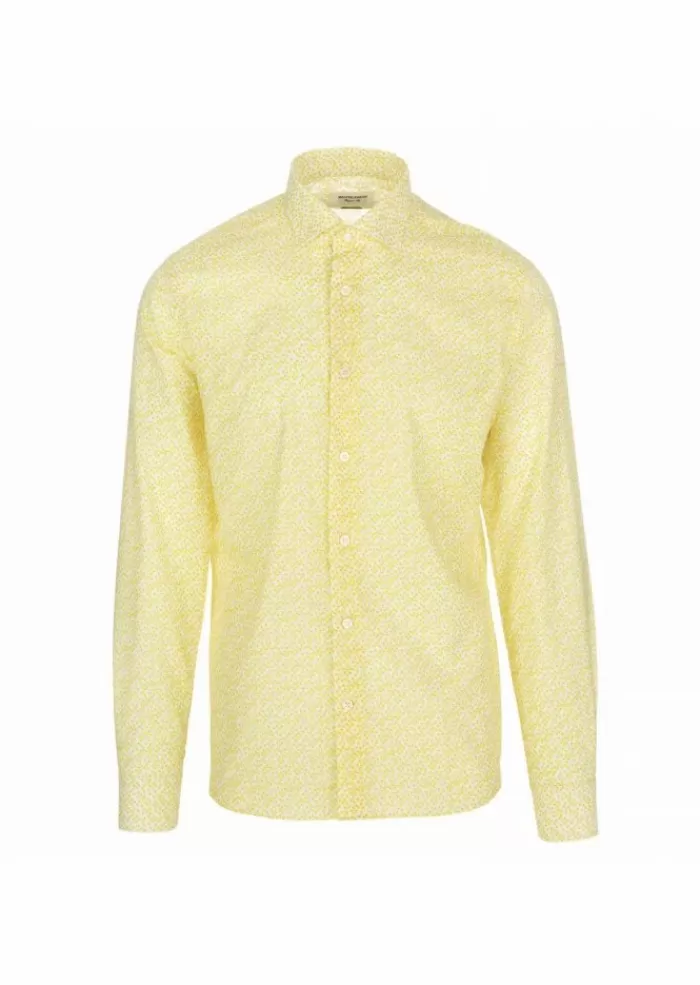 Clearance | Camicia Cotone Luca Giallo Camicie