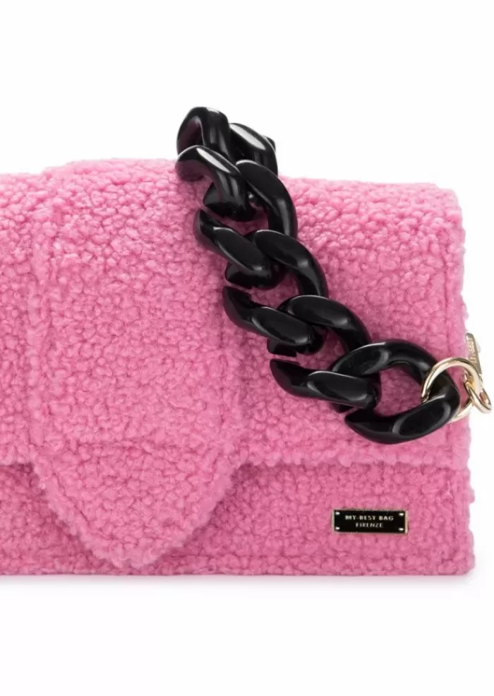 Discount | Borsa A Spalla Atena Teddy Rosa Borse A Spalla
