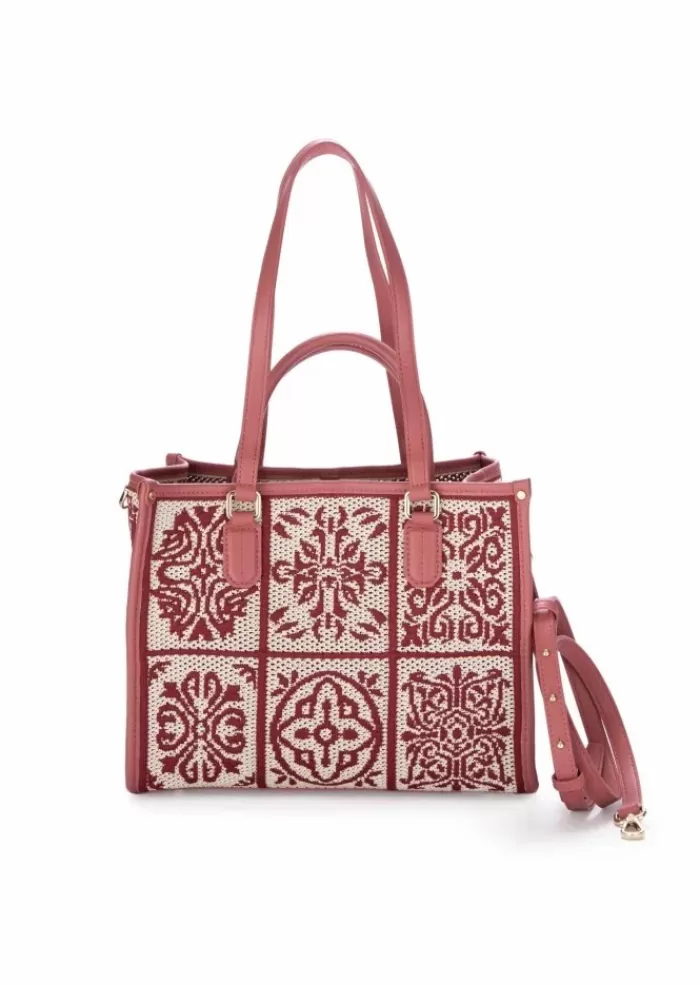 Outlet | Borsa A Spalla Lisbona Mineral Rosso Bianco Tracolle